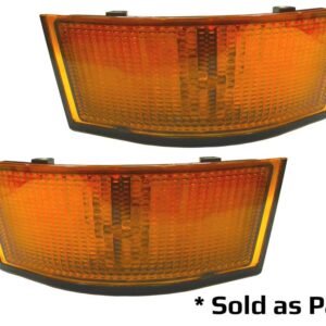 ** Clearance** (1 Pair = 2 Lights) LED Amber Corner Lights for John Deere,  - TL8040